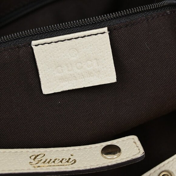 GUCCI Logo Abbey GG Pattern Shoulder Tote Bag Canvas Leather Brown GHW 76YH006 - Picture 13 of 16